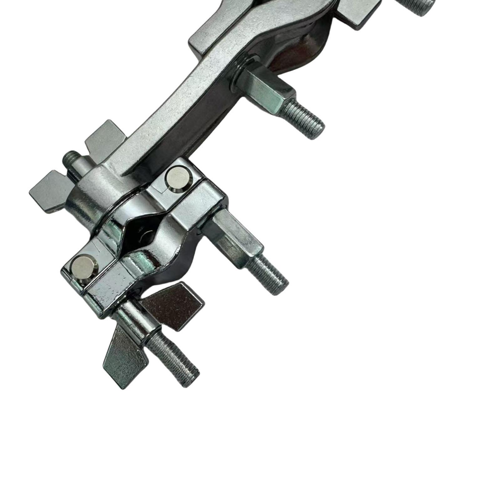 Electronic Drum Rack Stand - Çok Fonksiyonlu Çift Tambur Kelepçesi Döner