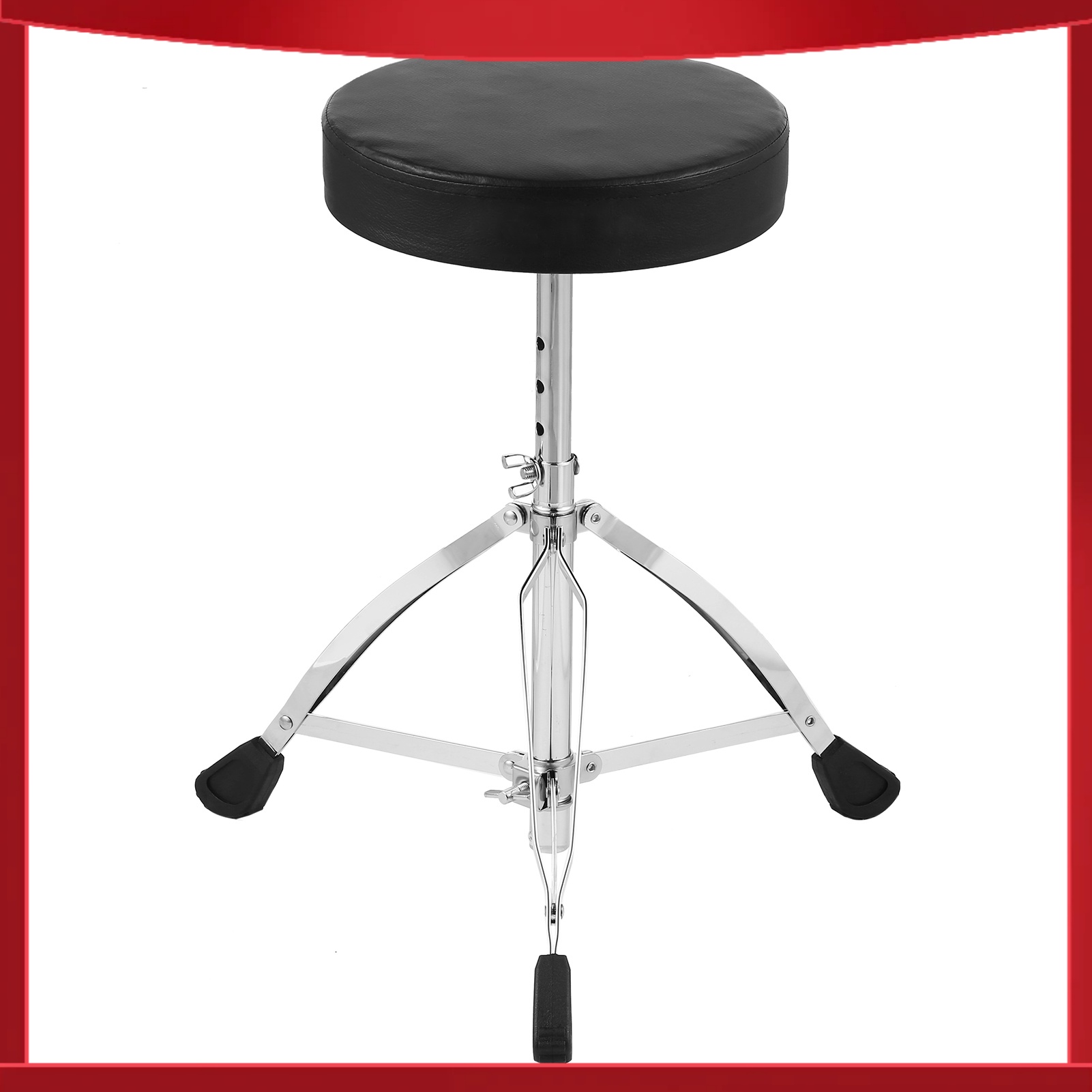 Drum Throne Adjustable - AROMA Evrensel Davul Taburesi Yuvarlak Yastıklı