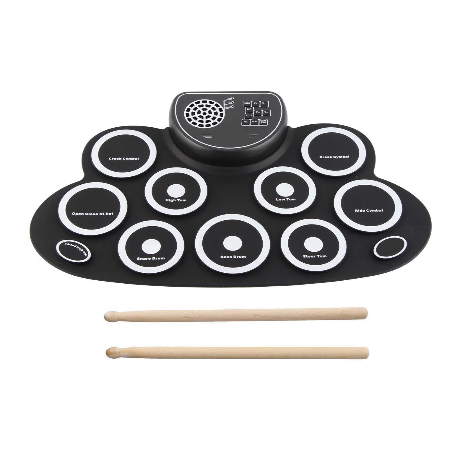 Elektronik Davul Seti USB Şarj - Electronic Drum Set Roll Up incelemesi ve fiyatı