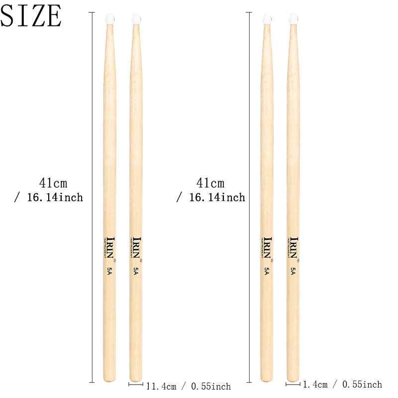 IRIN MD148 5A Akçaağaç Saplı D - Drumsticks 5A Maple incelemesi ve fiyatı