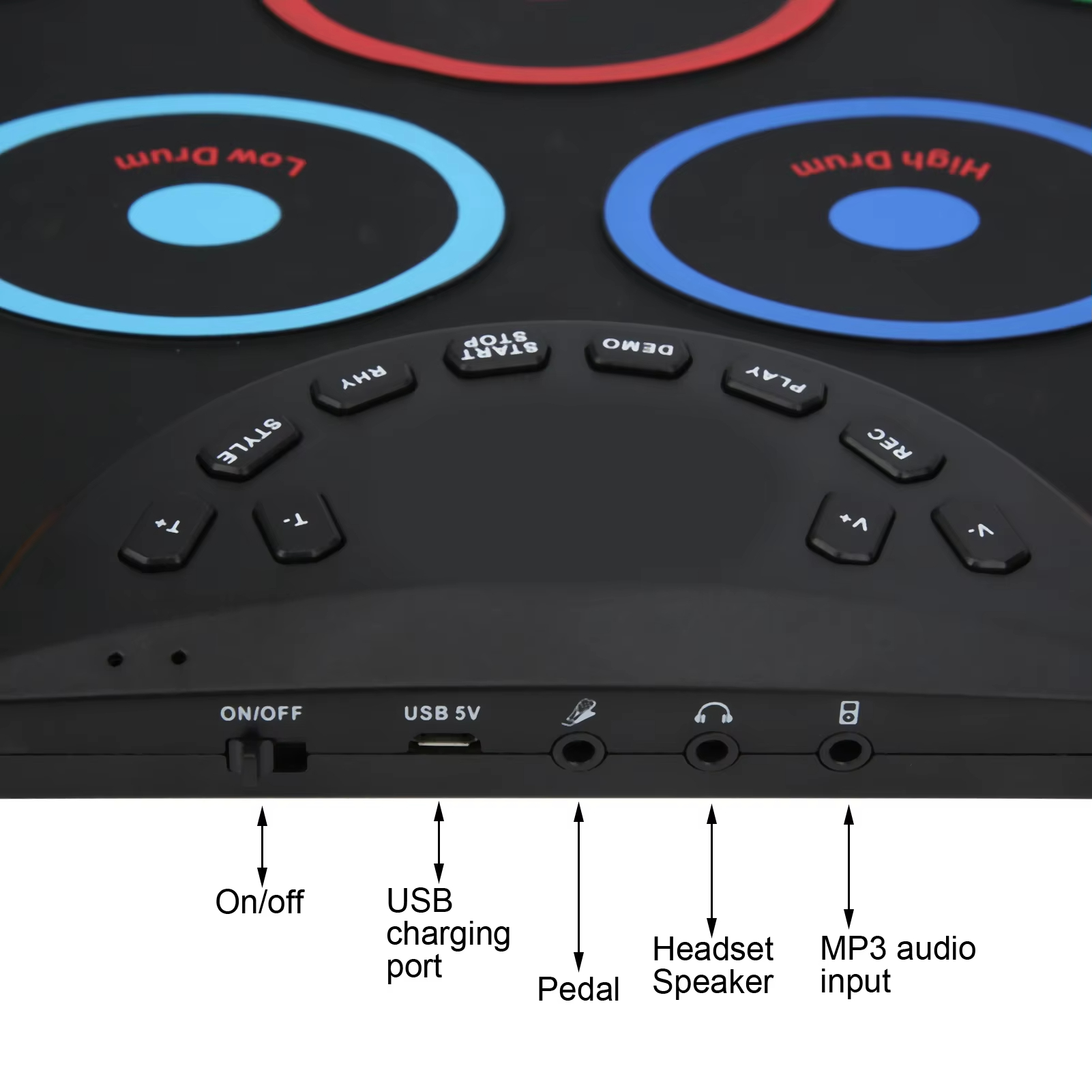 Miwayer 9'lu Rulo Tipi Elektro - Electronic Drum Kit For Kids incelemesi ve fiyatı