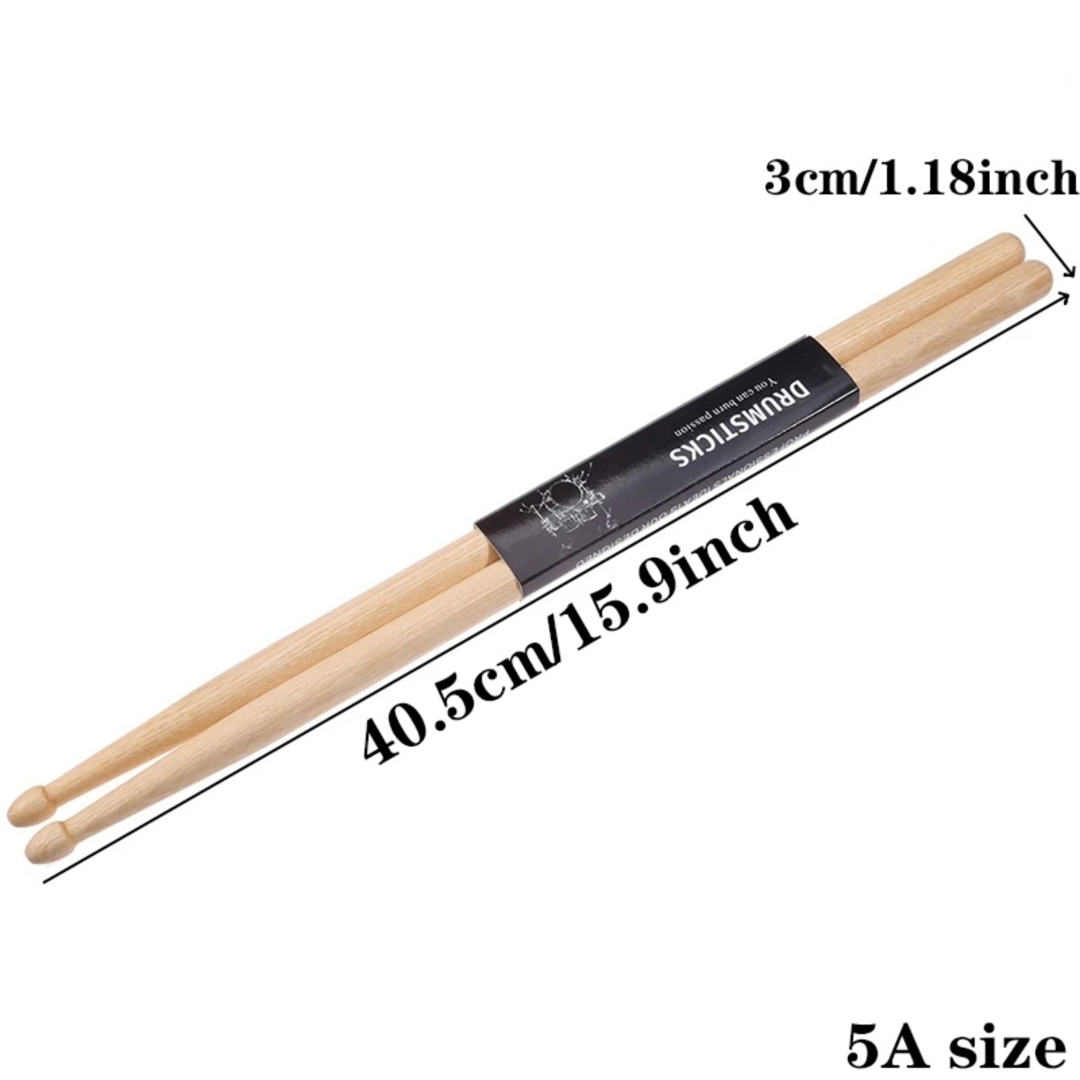 Miwayer 1/2/3/4/5 Adet Akçaağa - Drumsticks 5A Maple incelemesi ve fiyatı