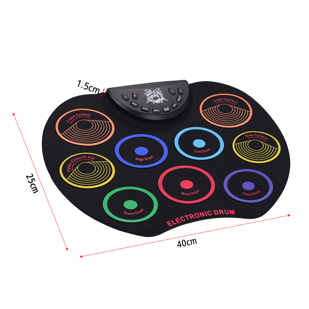 KD12 kompakt boyutu Roll-Up da - Electronic Drum Set Roll Up incelemesi ve fiyatı