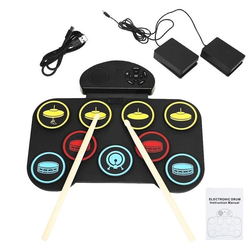 Taşınabilir, Elde Taşınabilen  - Electronic Drum Kit For Kids incelemesi ve fiyatı