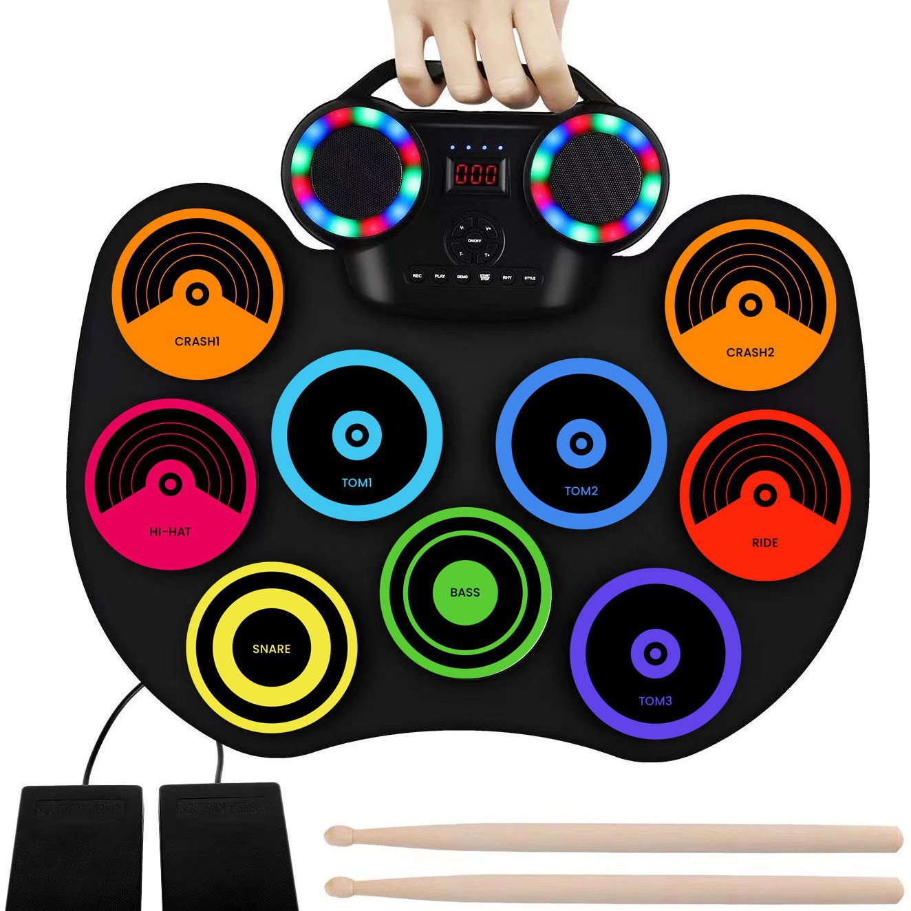 Roll-Up Taşınabilir Elektronik - Electronic Drum Set Roll Up incelemesi ve fiyatı