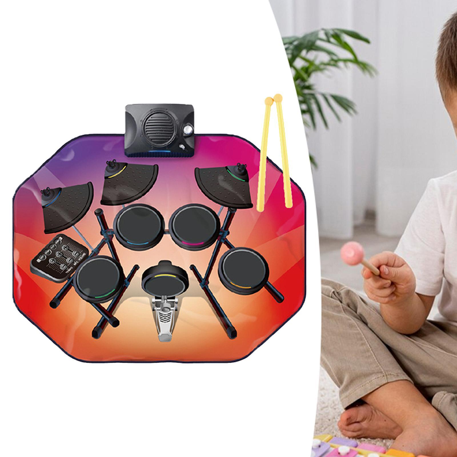Katlanabilir Davul Pratik Seti - Electronic Drum Set Roll Up incelemesi ve fiyatı
