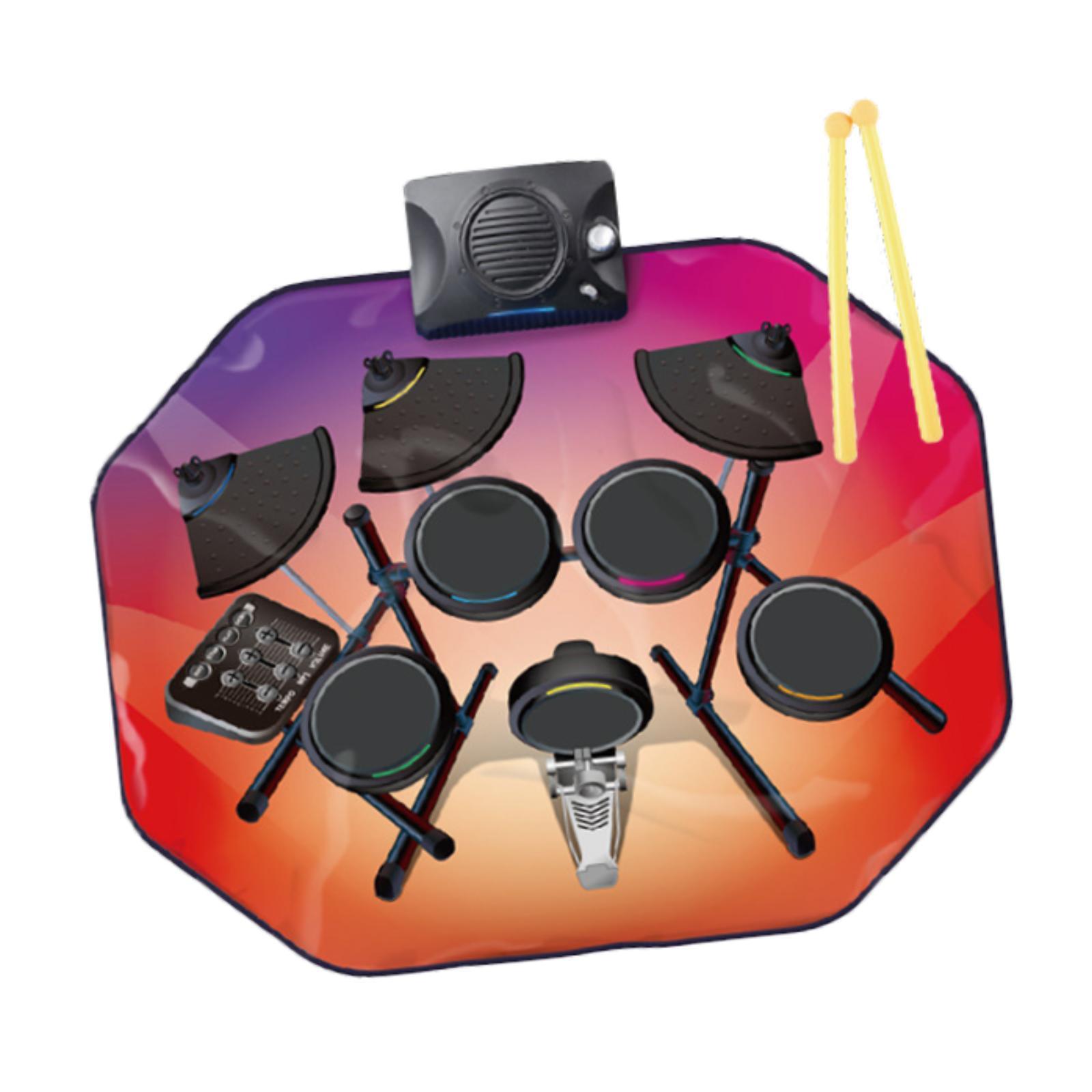 Katlanabilir Davul Pratik Seti - Electronic Drum Set Roll Up incelemesi ve fiyatı