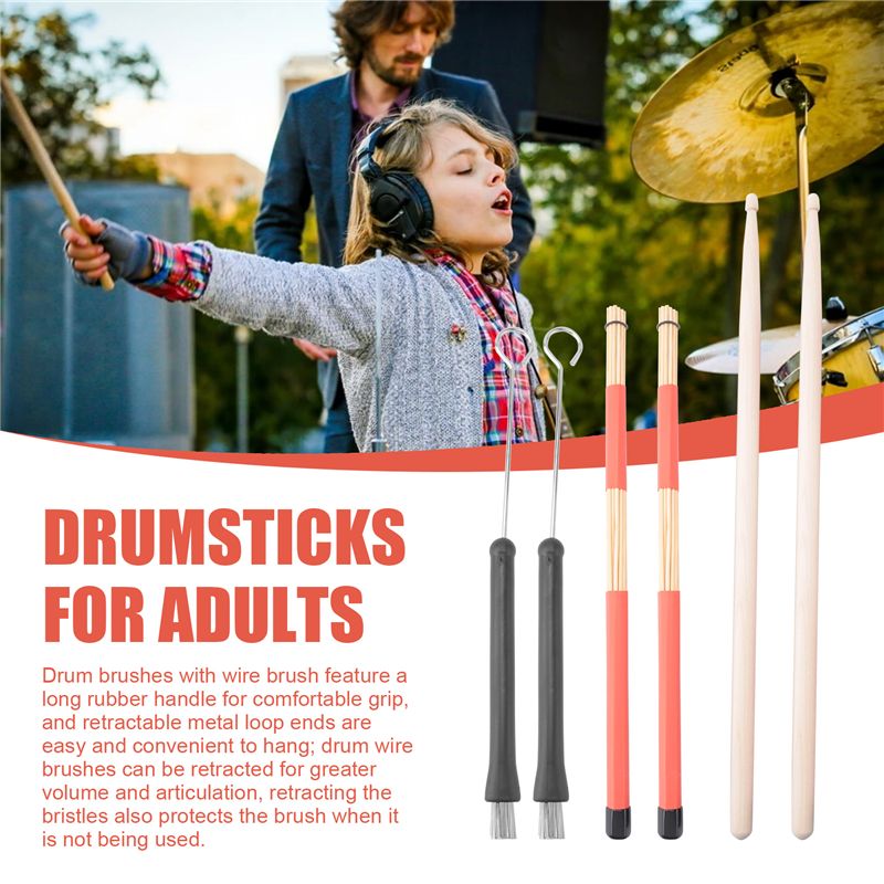 Davul Çubukları Seti, 5A Akçaa - Drumsticks 5A Maple incelemesi ve fiyatı