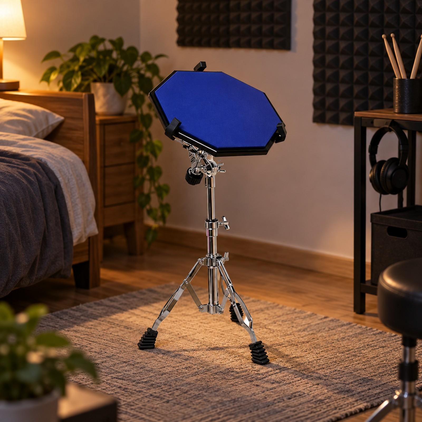 Ayarlanabilir Standlı 12 İnçli - Drum Practice Pad incelemesi ve fiyatı