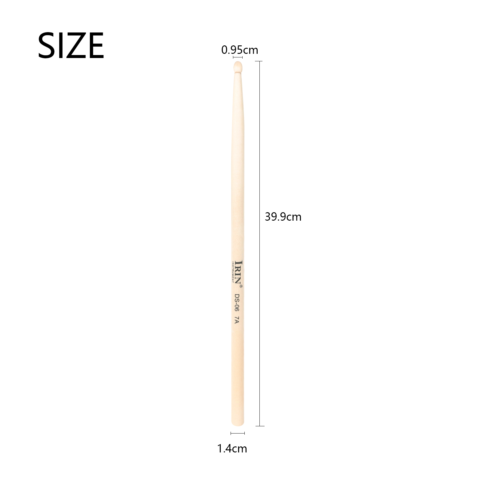 IRIN DS-06 Davul Çubukları Akç - Drumsticks 5A Maple incelemesi ve fiyatı