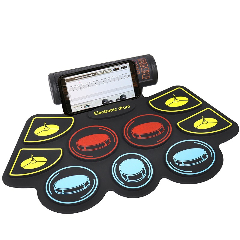 Renkli Silikon Jel Rulo Tipi E - Electronic Drum Set Roll Up incelemesi ve fiyatı