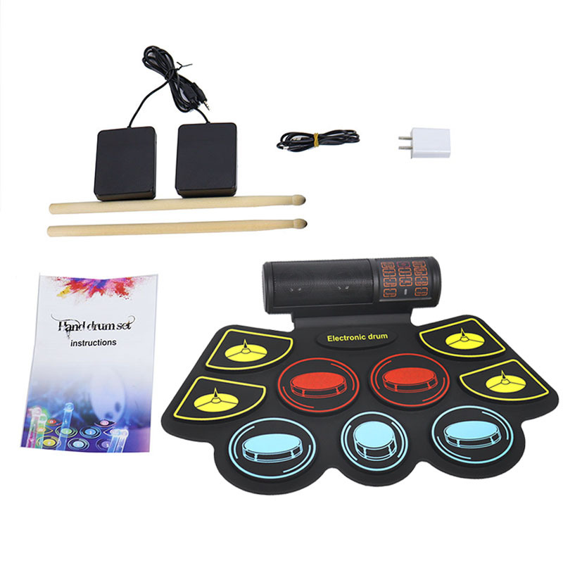 Renkli Silikon Jel Rulo Tipi E - Electronic Drum Set Roll Up incelemesi ve fiyatı