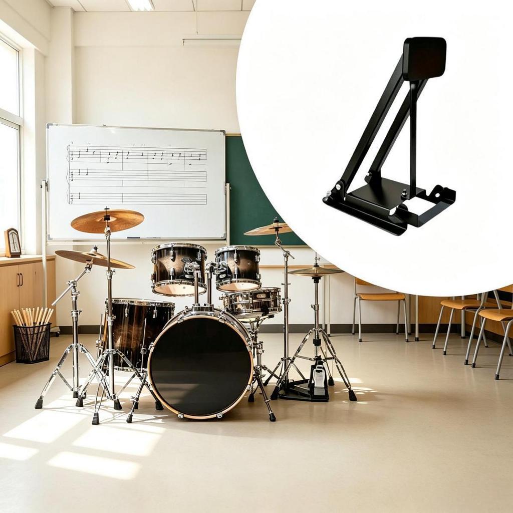 Kompakt Dolgulu Bas Davul Prat - Drum Practice Pad incelemesi ve fiyatı