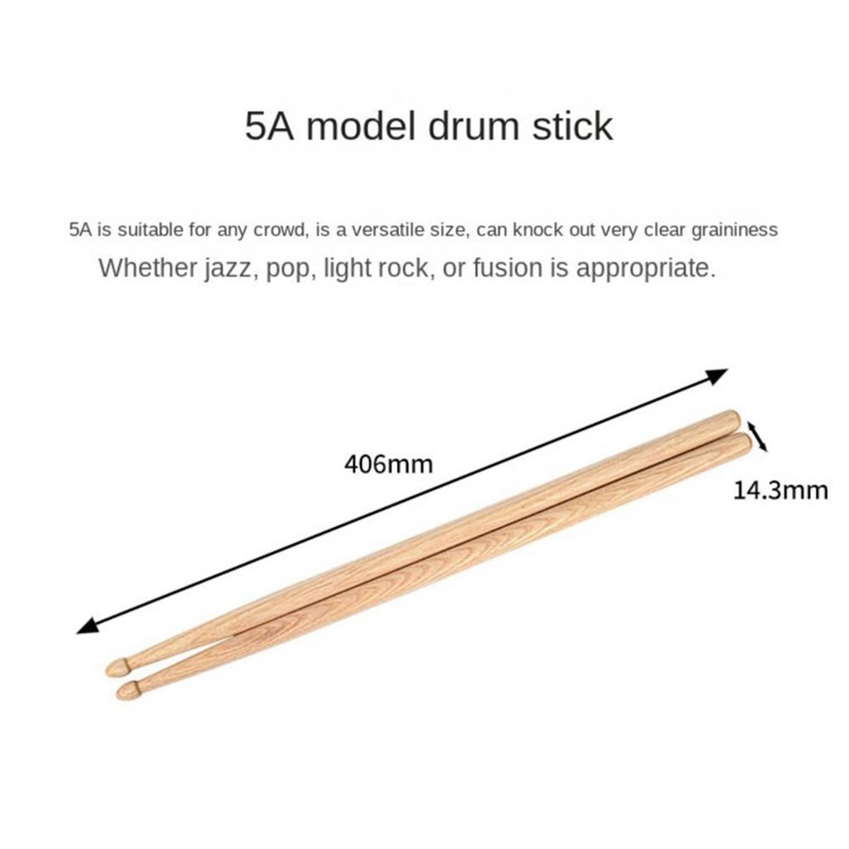 Klasik Ahşap Davul Çubukları,  - Drumsticks 5A Maple incelemesi ve fiyatı