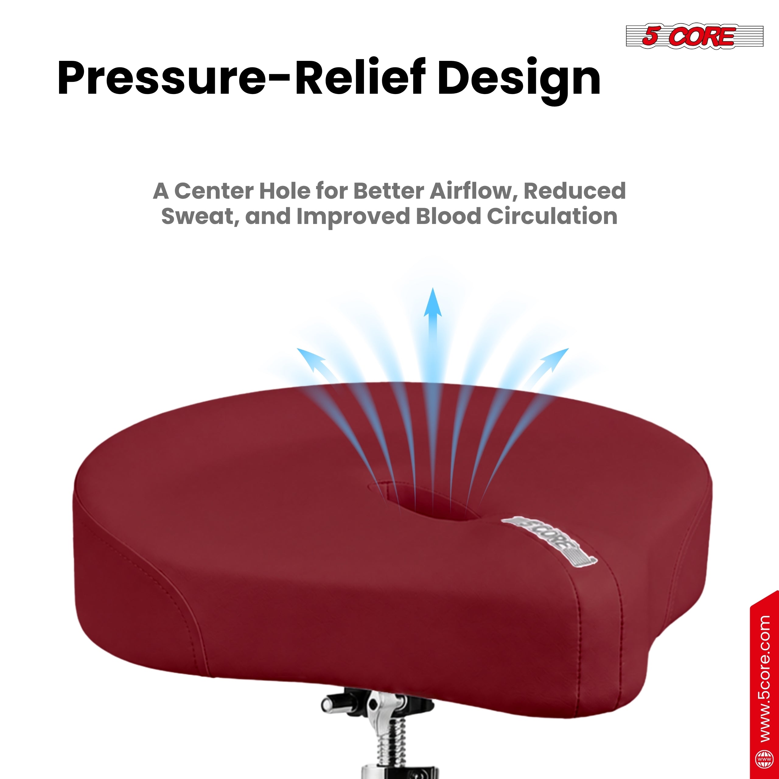 5 Çekirdekli, Dolgulu, 4 İnç E - Drum Throne Adjustable incelemesi ve fiyatı