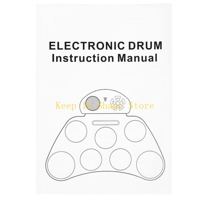 U1JC, 7 Davul 128 Ton, Kayıt Ç - Electronic Drum Set Roll Up incelemesi ve fiyatı