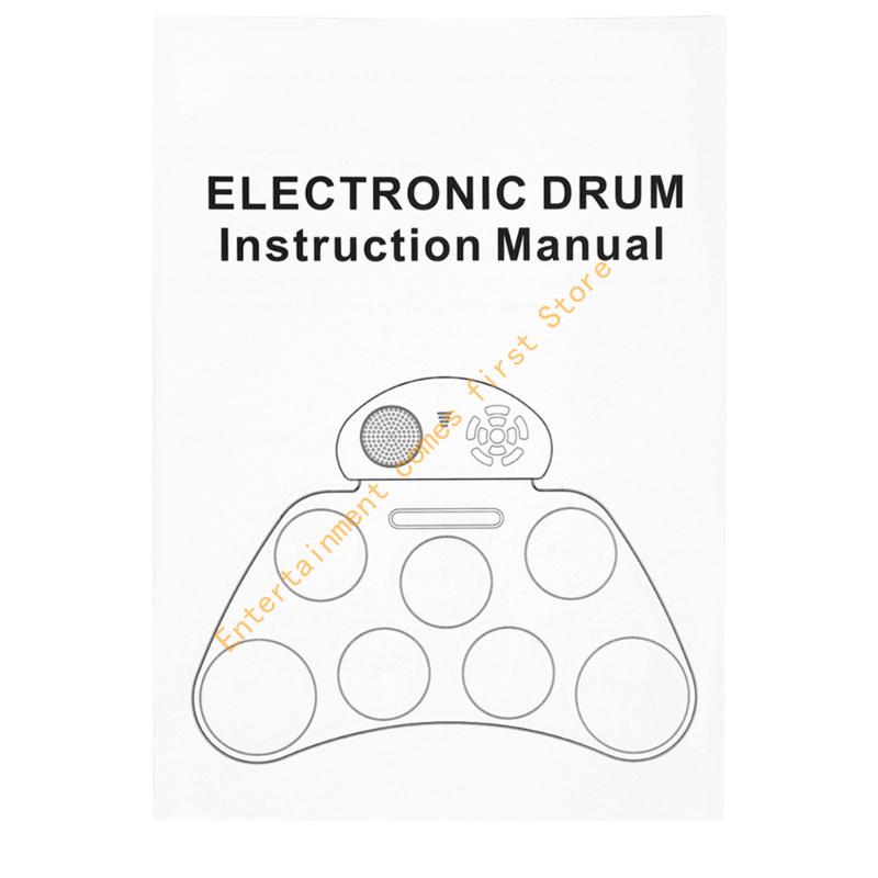 10 Şarkı, Ayarlanabilir Tempi, - Electronic Drum Set Roll Up incelemesi ve fiyatı